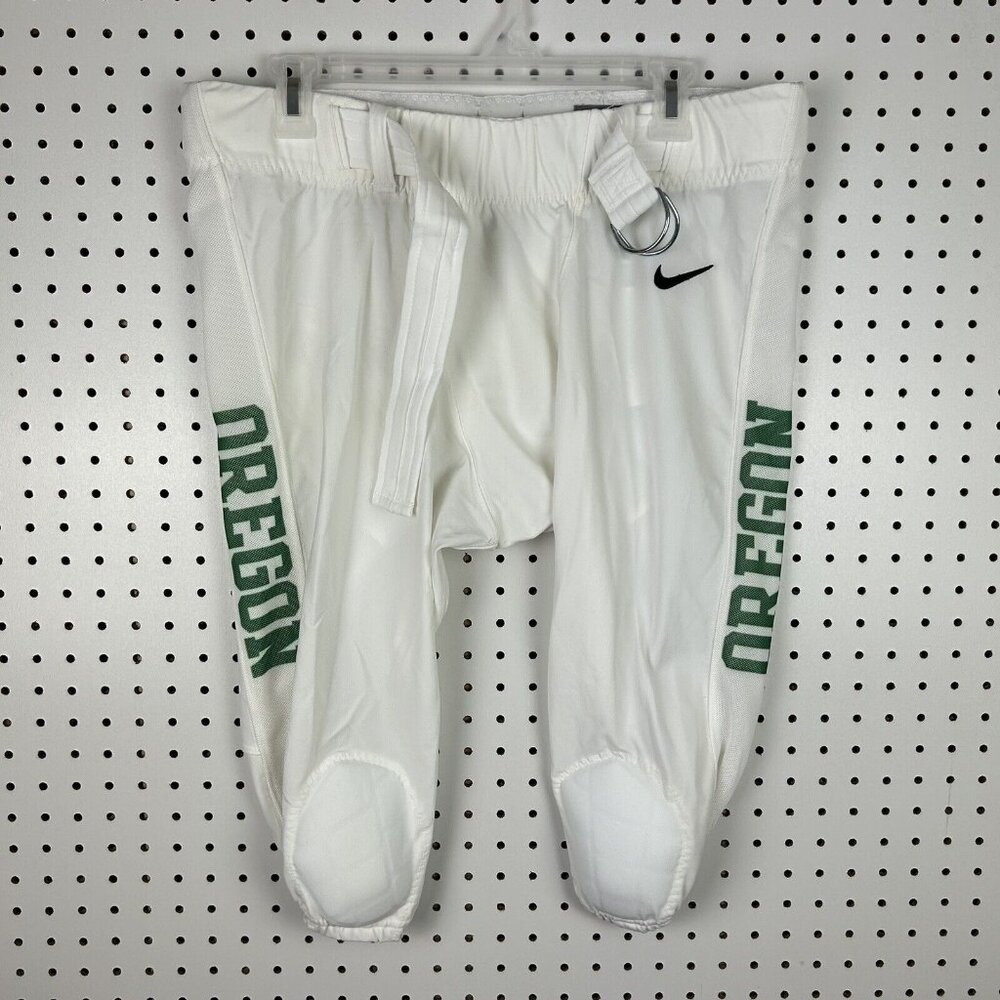 Oregon Ducks Football Game Pants Nike Men's Large University White‎ $120 NWT